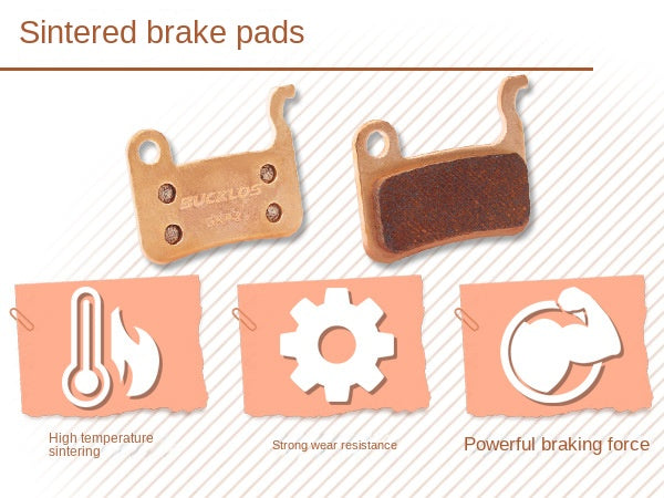 BUCKLOS Mountain Bike Cooling Pads A01S Ceramic Resin Brake Pads M06/M07 Disc Brake Blocks