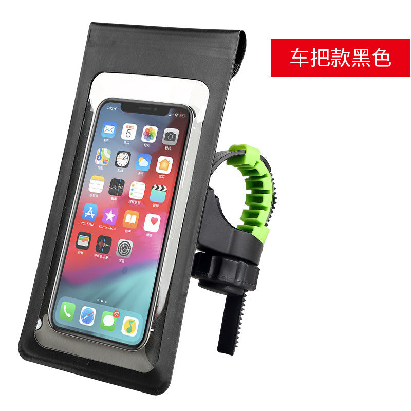 Bicycle Bag Anti-Electric Car Motorcycle Mobile Phone Stand Bag Touch Screen Rearview Mirror Mobile Phone Water-Proof Bag
