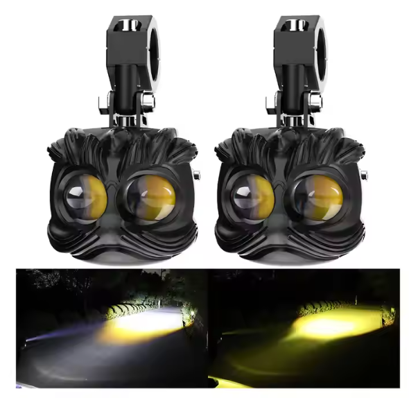 Newest Super Bright High Low Beam Auxiliary Mini Driving Light for Motorcycle