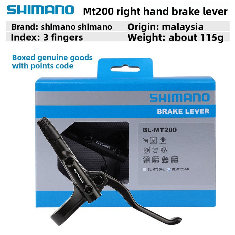 SHIMANO MT200 Oil Brake Mountain Bike Hydraulic Disc Brake Folding Bike Oil Brake