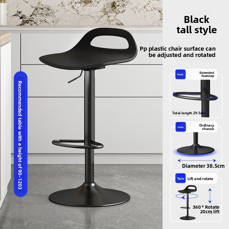 Bar Stool Adjustable Chair Commercial Bar Table Chair Front Desk Stool Home High Bar Stool Cashier Desk Bar Chair High Stool