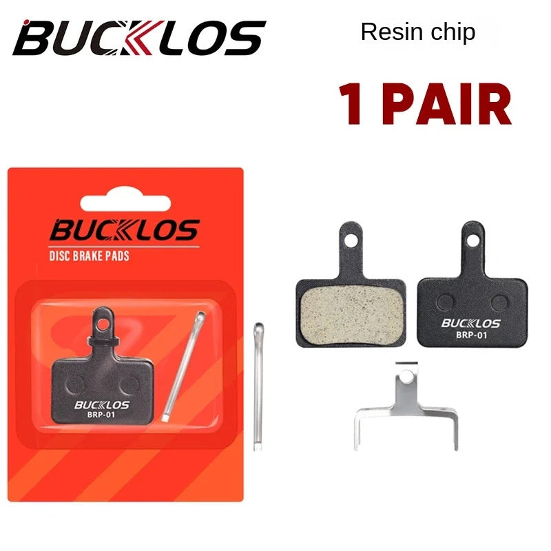 BUCKLOS Mountain Bike Cooling Pads MT200 Ceramic Resin Brake Pads B01S/B03S/B05S