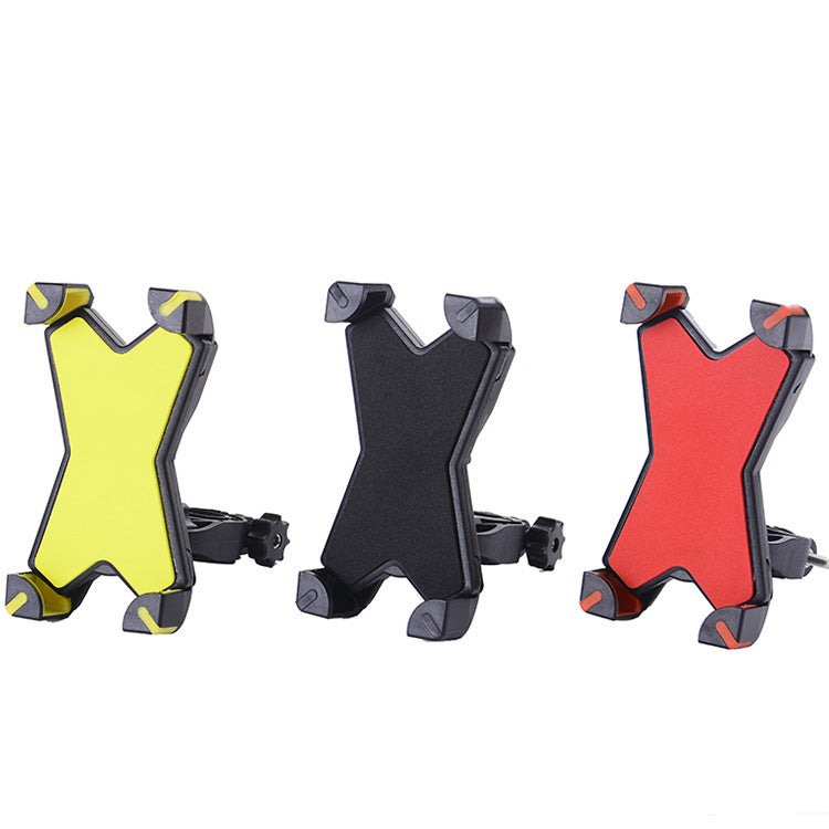 Bicycle Mobile Phone Stand Universal Mountain Bike Mobile Phone Navigation Bracket Cycling Fixture and Fitting (X-Men)