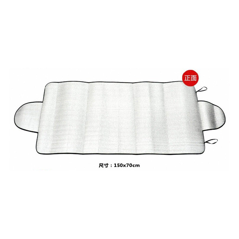 Car Sunshade Front Windshield Snow Frost Sun Protection Heat Insulation Front and Rear Sunshade Snow Protection Dual-use