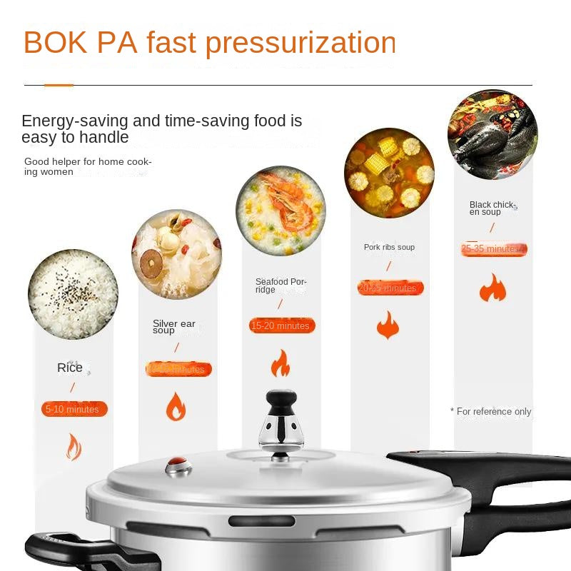 Supor high pressure pot cooker 18-22cm Alluminum