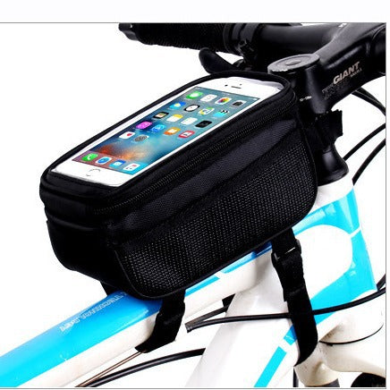 B- Soul Bicycle Bag Mountain Bike Mobile Phone Bag Official Bag Road Bike Front Beam Bag Cycling Fixture