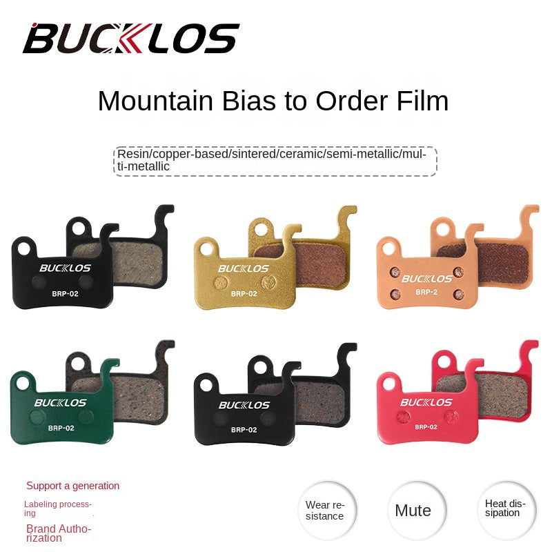 BUCKLOS Mountain Bike Cooling Pads A01S Ceramic Resin Brake Pads M06/M07 Disc Brake Blocks