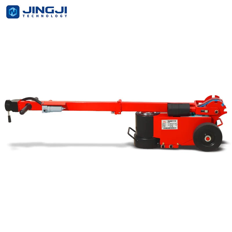 Pneumatic 50/25T heavy duty air hydraulic floor jack for truck