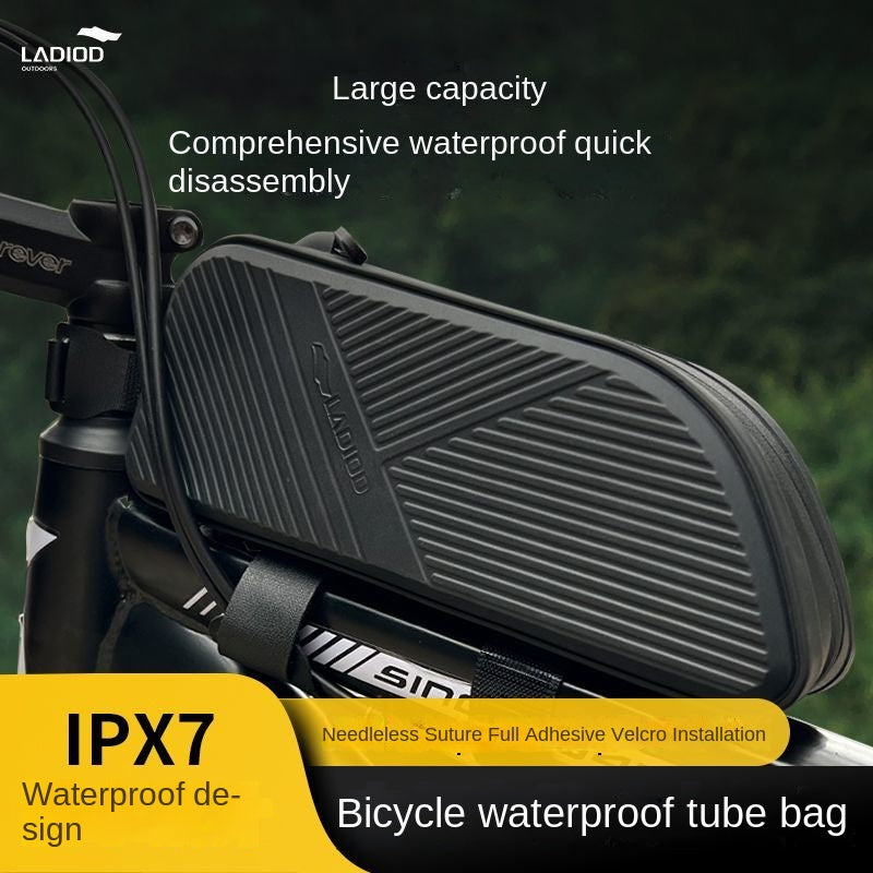 Landi Outdoor Bicycle Tube Bag All-Terrain Bicycle Bike Packet Mountain Bike Front Beam Bag Cycling Fixture
