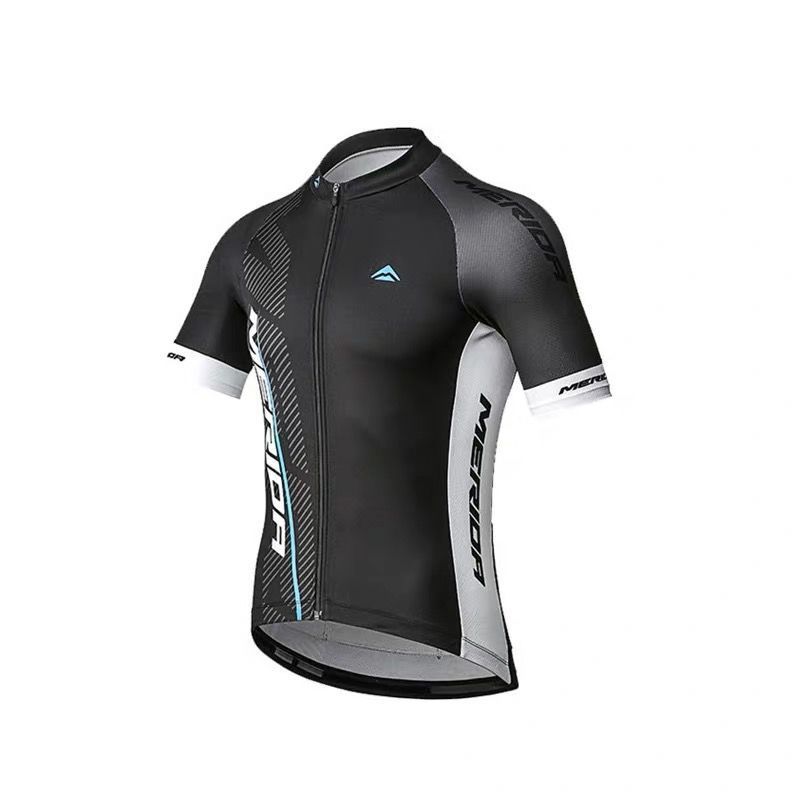 Road Bike Merida Short-Sleeved Cycling Outfit Suit Outdoor Road Bike Quick-Drying Breathable Suspender Shorts Factory Direct Sales