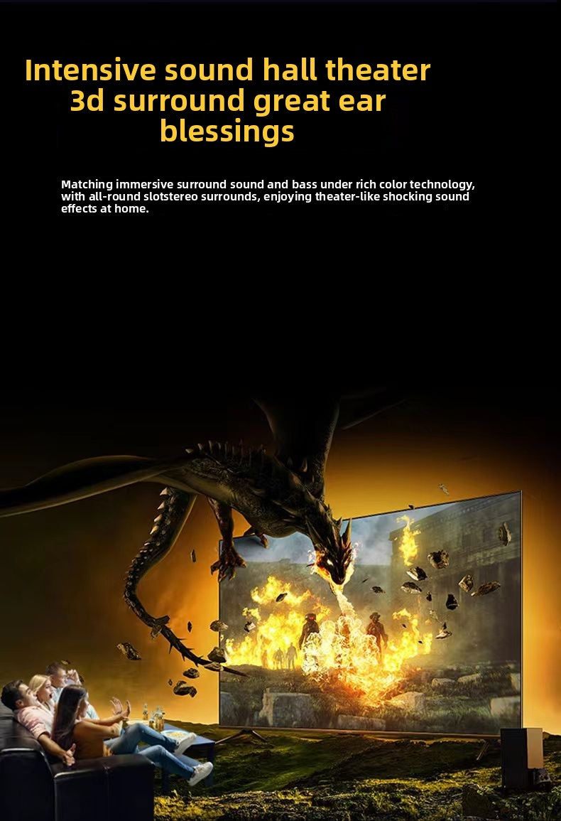 2025 Top New Model Original Imported Frameless 100inch TV 55/65/75/85 HD Voice Full Screen