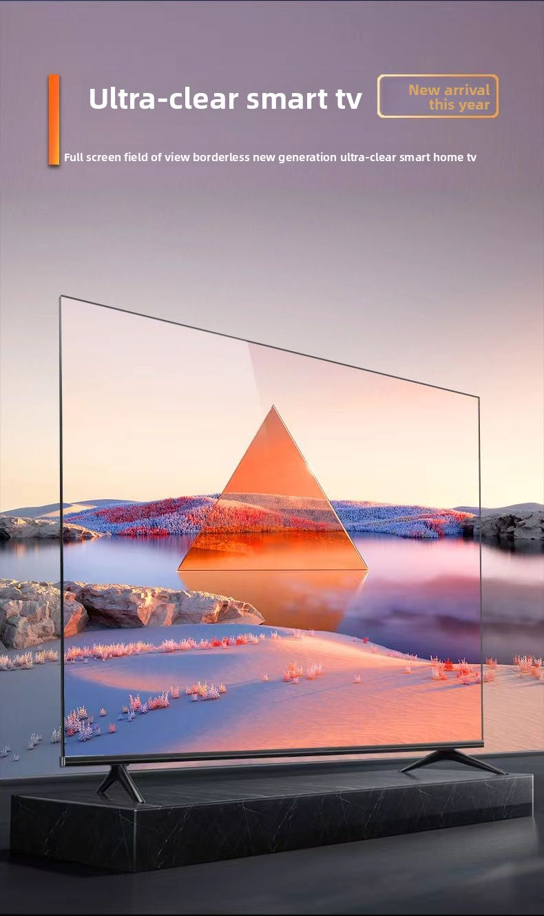 2025 Top New Model Original Imported Frameless 100inch TV 55/65/75/85 HD Voice Full Screen