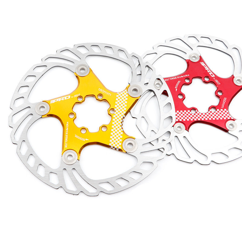 IIIPRO Floating Disc Brake Rotor Six-Spoke Disc Brake Rotor 140/160/180/203mm Mountain Bike Brake Disc