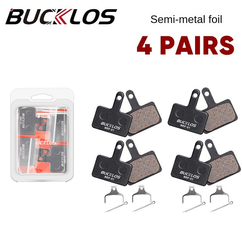 BUCKLOS Mountain Bike Cooling Pads MT200 Ceramic Resin Brake Pads B01S/B03S/B05S