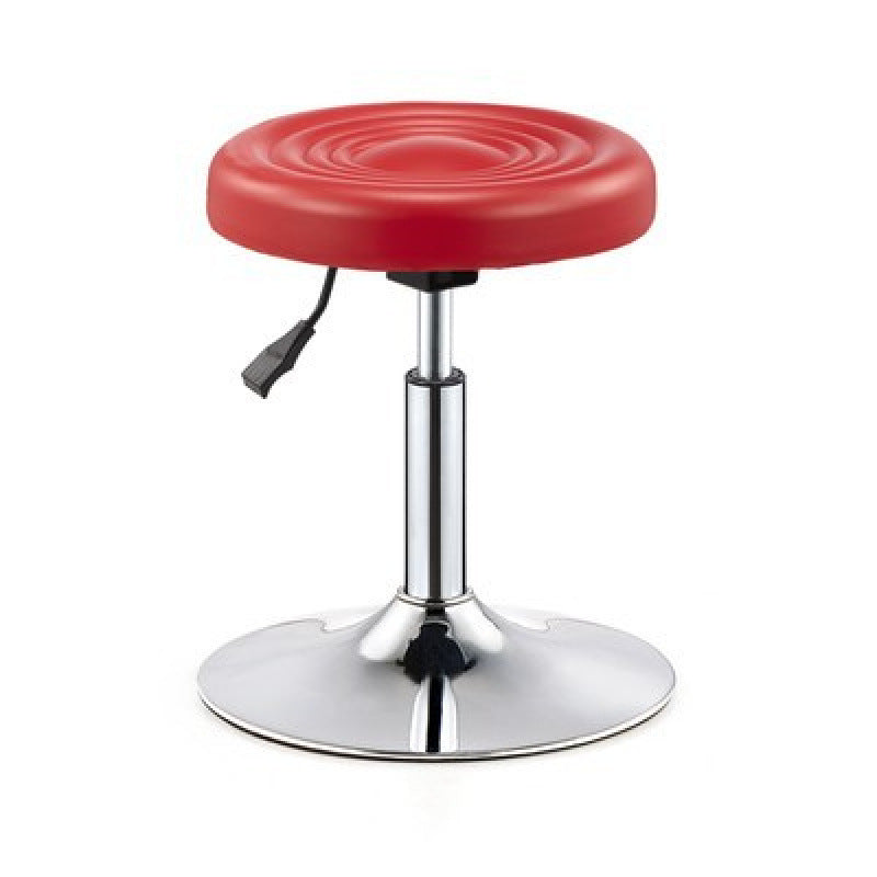 Adjustable Swivel Stool with Wheels, Large Work Stool, Round Stool for Barber Shop, Hair Salon, Bar Counter Chair with Backrest, Bar Chair