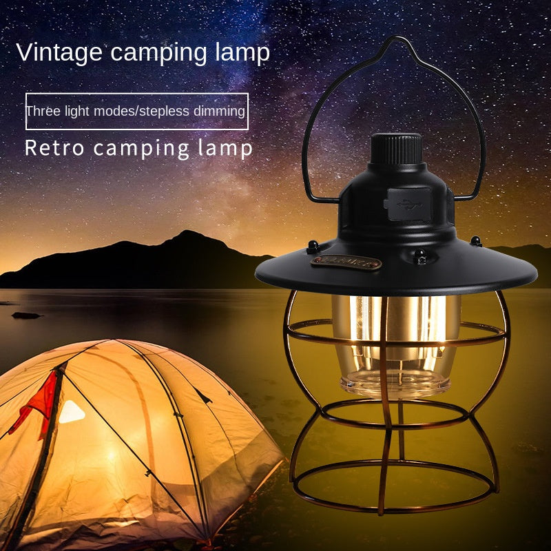 Manufacturer OEM Customized Camping Lantern Led Portable Tent Light Multi-Function Outdoor Camping Light Portable Camp Barn Lantern