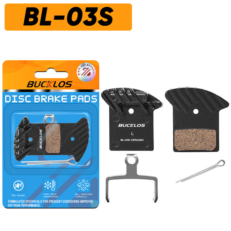 BUCKLOS Mountain Bike Brake Pads Ceramic Cooling Disc Brake Pads N03A/N04C/L05A/J04C