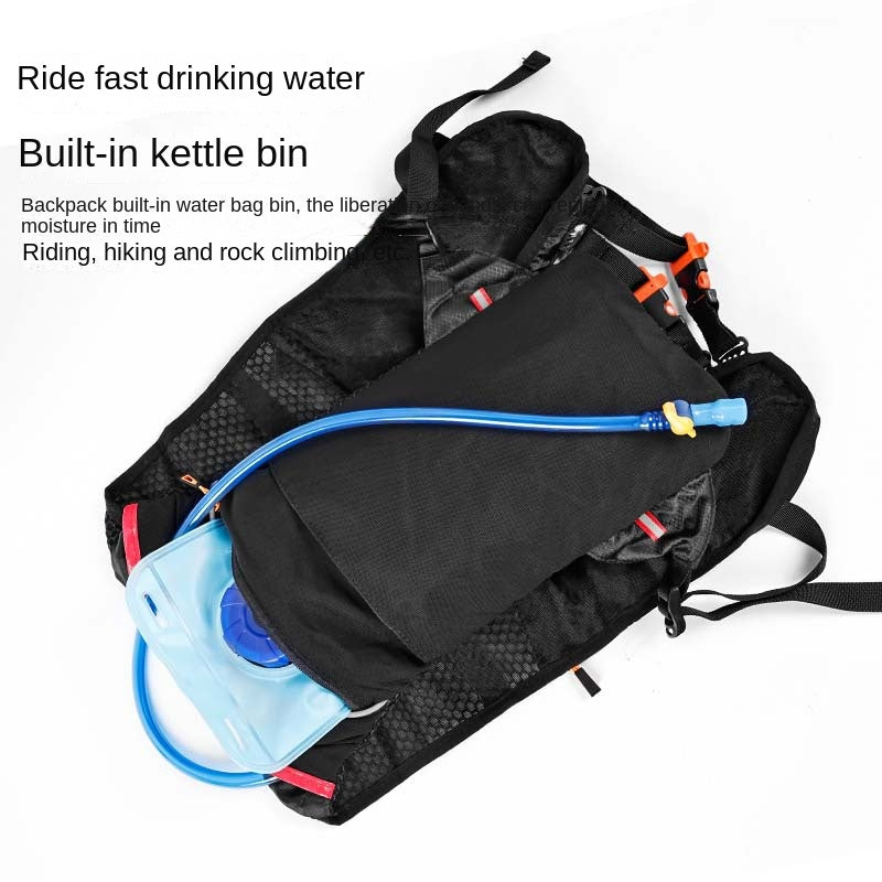 Outdoor Sports Backpack Mountaineering Cross-Country Hiking Backpack Outdoor Cycling Backpack Large Capacity Anti-Scratch Water Bag Backpack