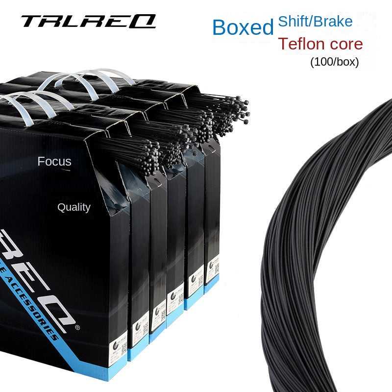 Trlreq Teflon Brake Wire Core Variable Speed Inner Line Teflon Road Mountain Bike Wire Core Stainless Steel