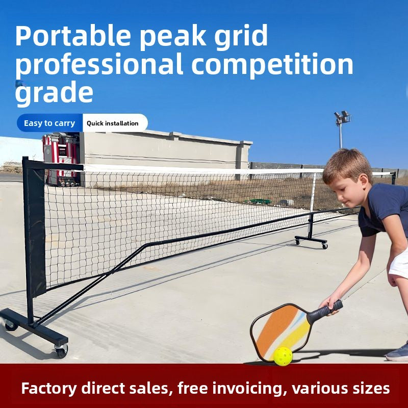 Pickleball Net Rack Portable Standard Professional Indoor Outdoor Simple Tennis Rack Movable