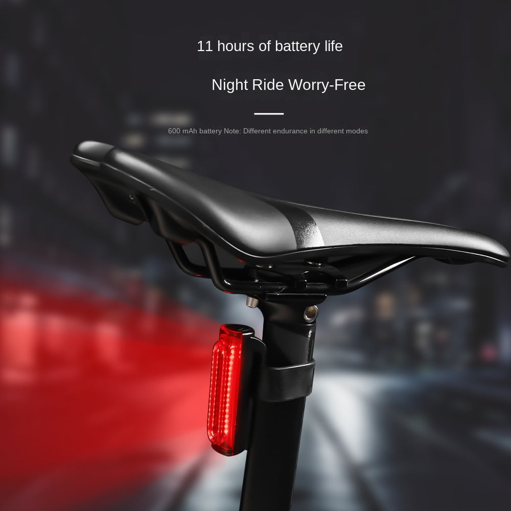 Bicycle Light Taillight Road Bike Mountain Bike Bicycle Accessories Cycling Fixture USB Charging Night Riding Safety Warning