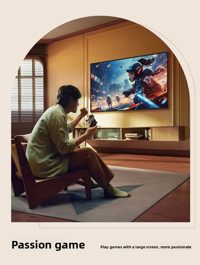 TV 4K Ultra HD Wallpaper Art TV Projection Home LCD TV Ultra-Thin