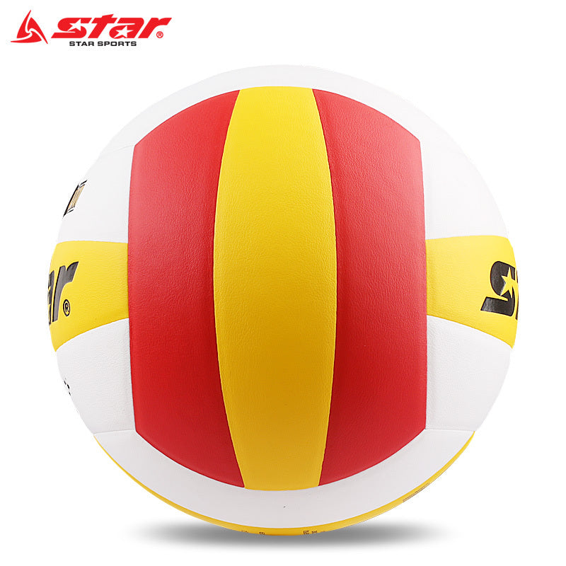 Authentic Star Volleyball for Middle School Entrance Exam, Standard Size 5 Hard Volleyball VB4025-34