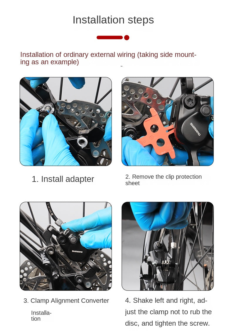 SHIMANO MT200 M396 Oil Brake Mountain Bike Hydraulic Disc Brake Folding Bike Oil Brake