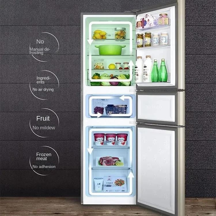 Haier Leader Refrigerator 218L 3 doors little frost