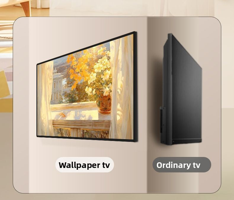 TV 4K Ultra HD Wallpaper Art TV Projection Home LCD TV Ultra-Thin
