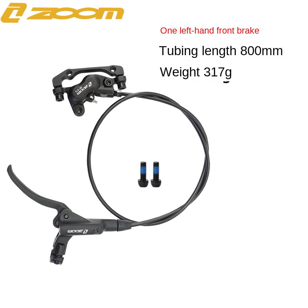 ZOOMHB876 Four-Piston Oil Brake Mountain Bike Front and Rear Oil Disc Brake Pads Disc Bilateral Brake Hydraulic Brake