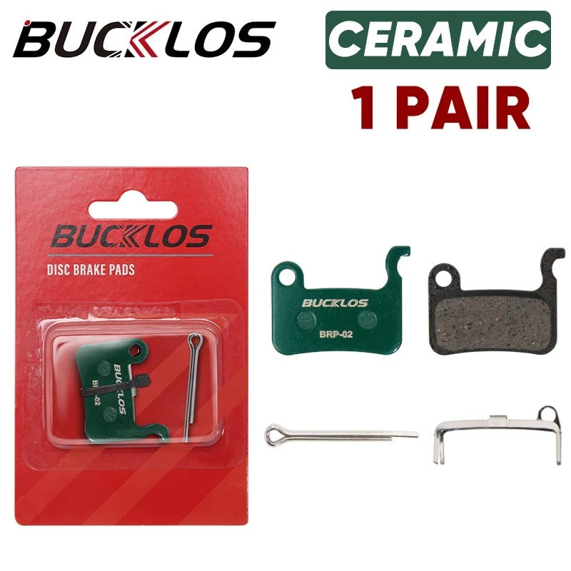 BUCKLOS Mountain Bike Cooling Pads A01S Ceramic Resin Brake Pads M06/M07 Disc Brake Blocks