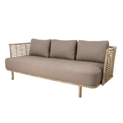 Outdoor Rattan Sofa Courtyard Leisure Outdoor Balcony Rattan Chair Sunproof Waterproof Homestay Sunroom Combination Furniture