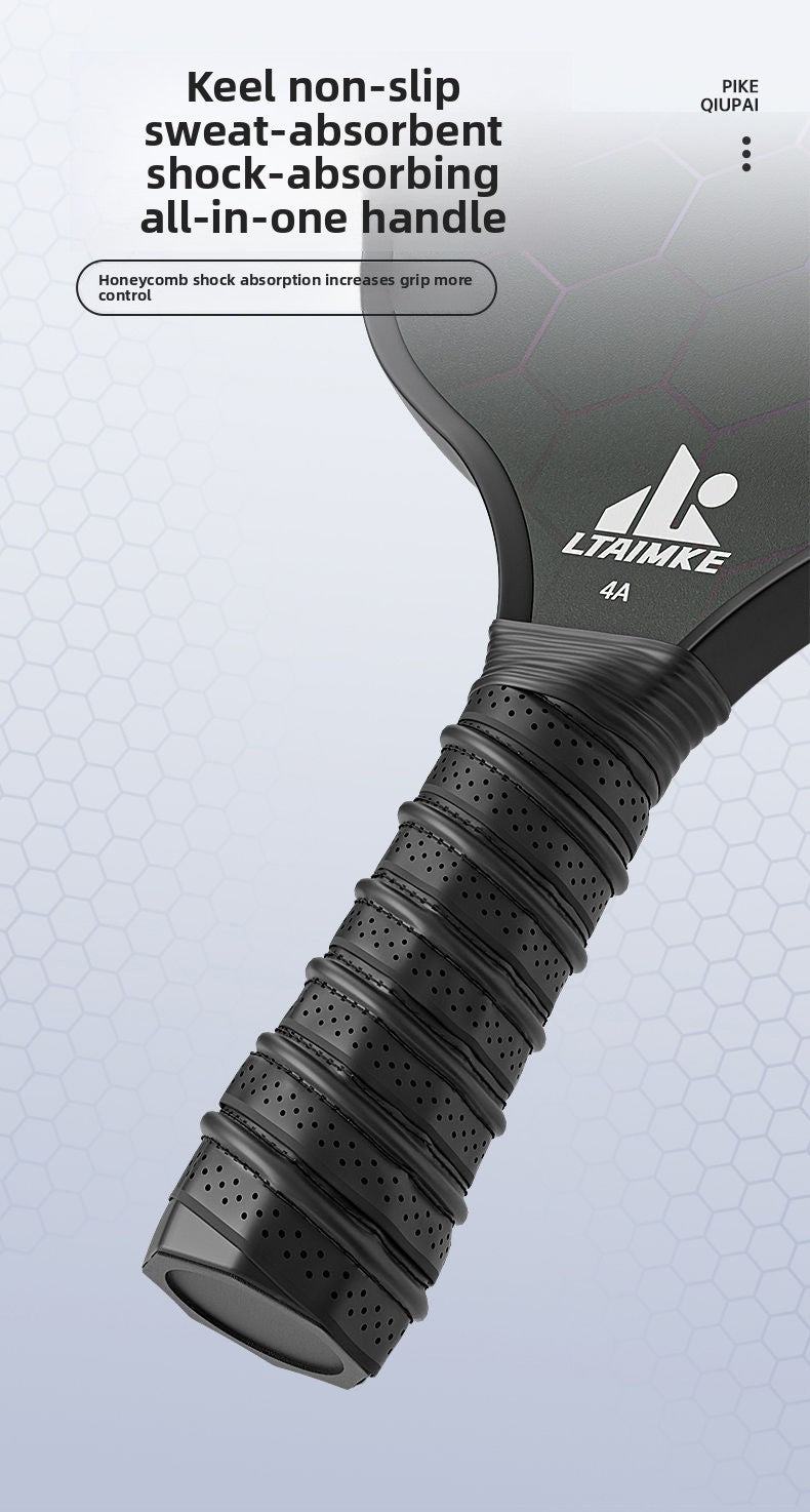Pickleball Racket Carbon Fiber Blade Professional Competition Racket Glass Fiber Buy and Get Free Storage Bag Ball Pickleball