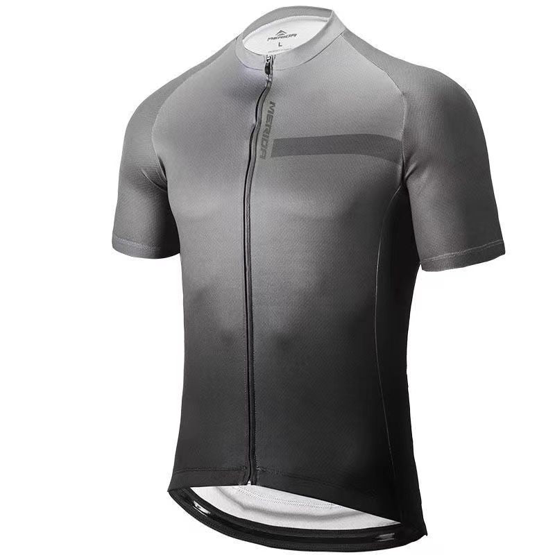 Summer Short-Sleeved Merida Bicycle Cycling Suit Quick-Drying Road Breathable Speed Top Loop Team Shorts