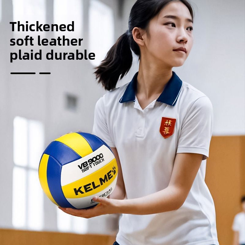 Kalmei Volleyball for Middle School Entrance Exam Students, Hard Volleyball for Elementary and Middle School Students, Competition Size 5, Standard Sports Exam Training
