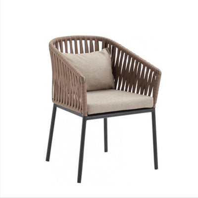 Outdoor Sofa Villa Courtyard Balcony Homestay Hotel Bar Coffee Restaurant Outdoor Waterproof Rattan Chair Set