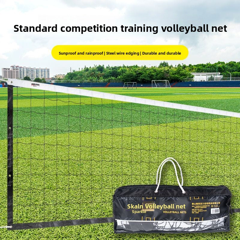 Volleyball Net Standard Air Volleyball Net Beach Volleyball Net Indoor Outdoor Portable Training Professional Competition Special Net