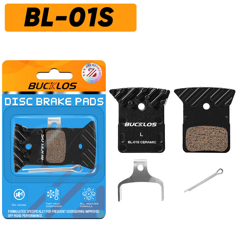 BUCKLOS Mountain Bike Brake Pads Ceramic Cooling Disc Brake Pads N03A/N04C/L05A/J04C