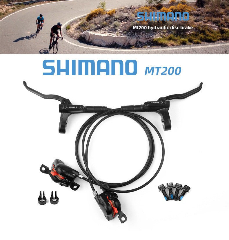 SHIMANO MT200 Oil Disc Bicycle Oil Brake Mountain Bike Hydraulic Brake Disc Brake