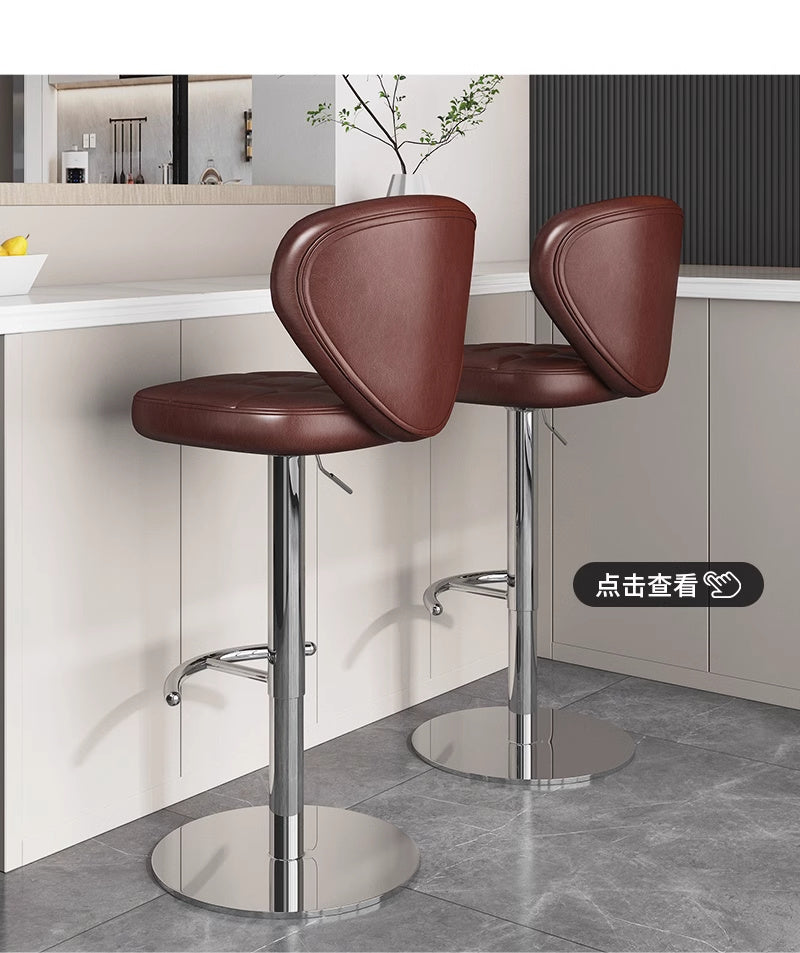 Kerun Bar Stool Internet Celebrity Bar Chair Adjustable High Stool Home Bar Stool Modern Simple Bar Chair Cashier Counter High Stool