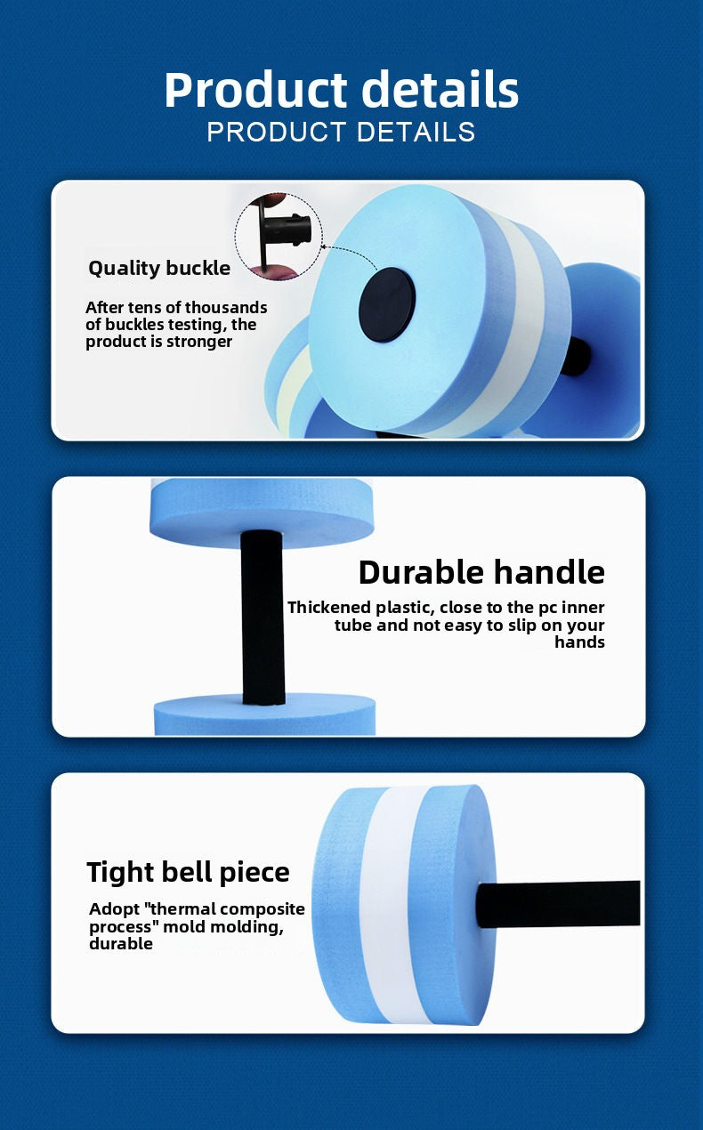 Barbell Home Fitness Dumbbells Aerobic Fitness Equipment Outdoor Sports Supplies Floating Dumbbells Water Yoga