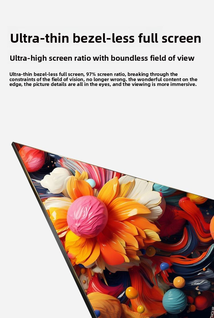 2025 New Model Ace Frameless 8K Genuine TV 100inch WiFi 85-inch 75 Ultra-thin 65 Home Use 55 LED