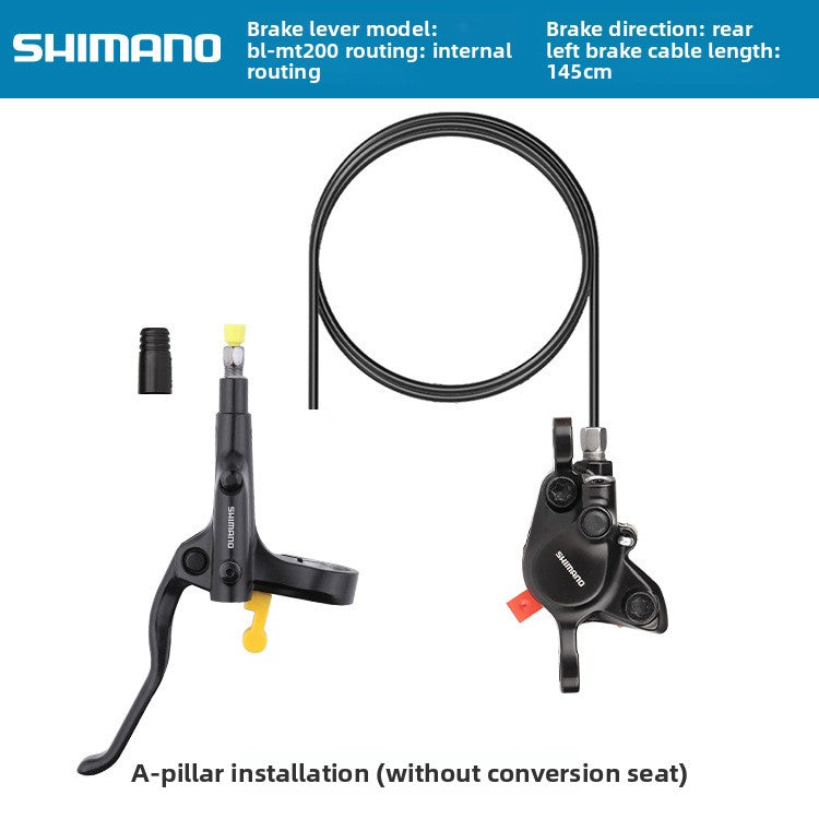 SHIMANO MT200 Oil Brake Mountain Bike Hydraulic Disc Brake Folding Bike Oil Brake