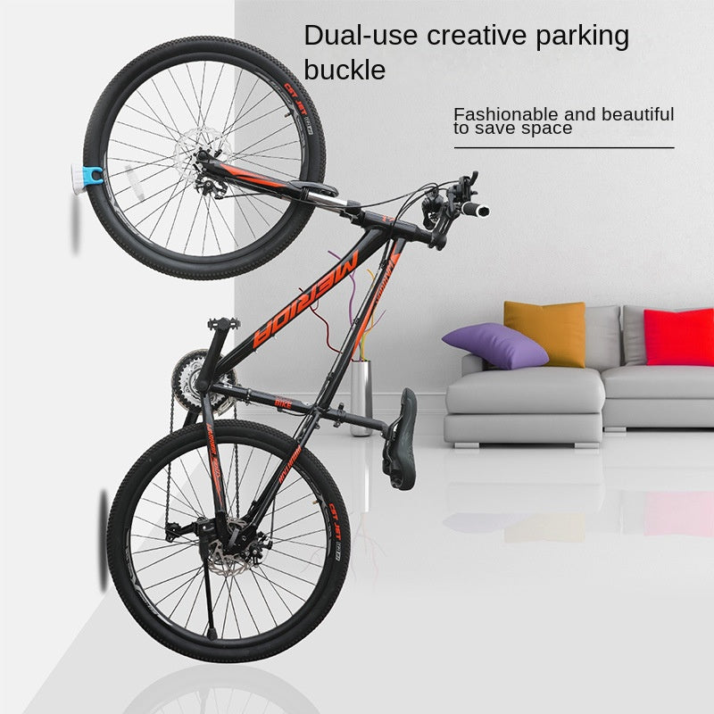 Bicycle Parking Buckle Household Mountain Bike Road Bike Dual-Use Creative Wall Parking Rack