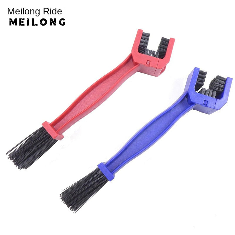 Motorcycle Chain Brush Mountain Bicycle Crankset Cleaning Brush Bicycle Chain Cleaner Cycling Fixture