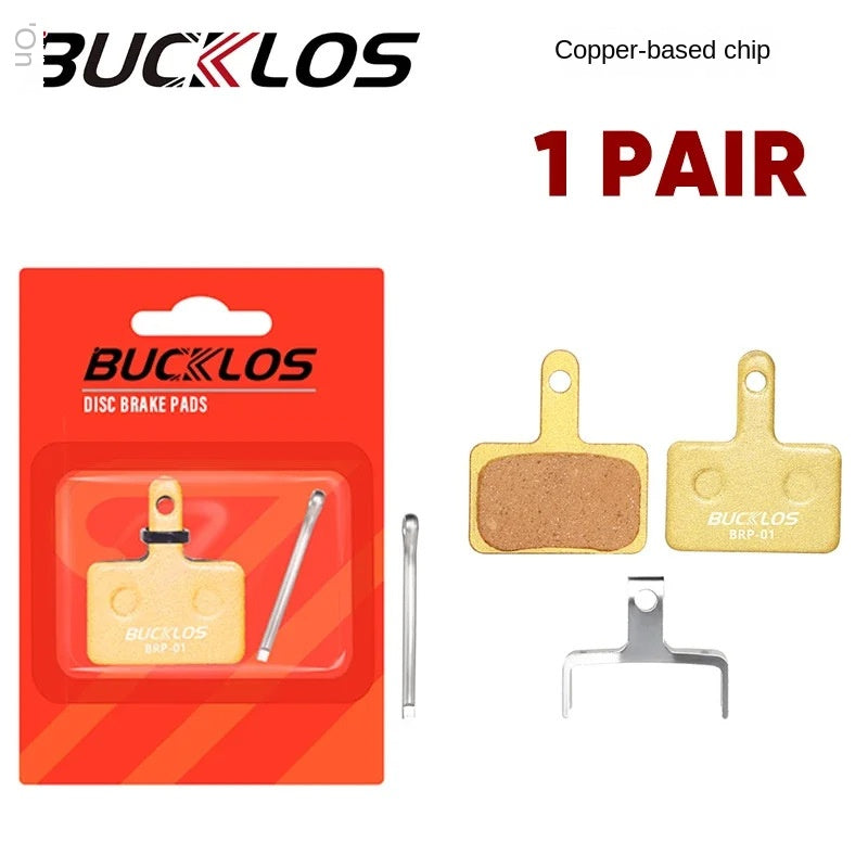BUCKLOS Mountain Bike Cooling Pads MT200 Ceramic Resin Brake Pads B01S/B03S/B05S