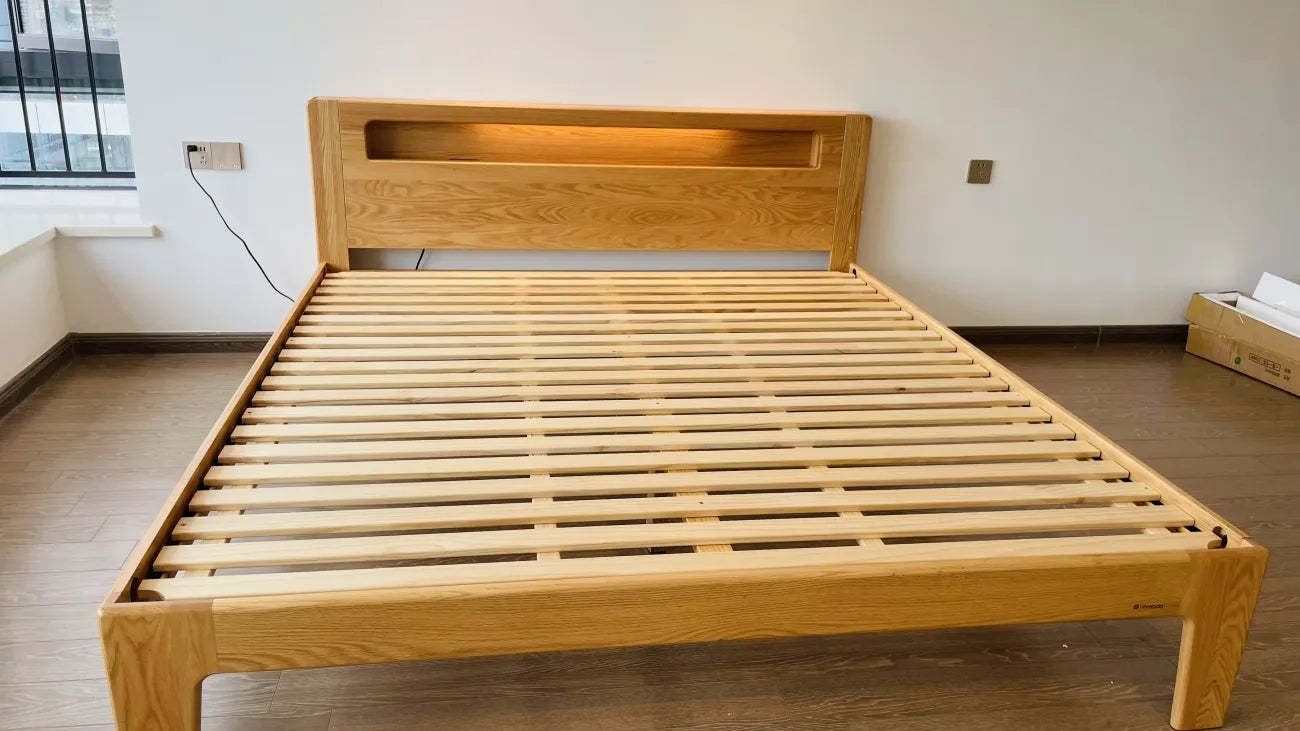 solid wood bed BXL01