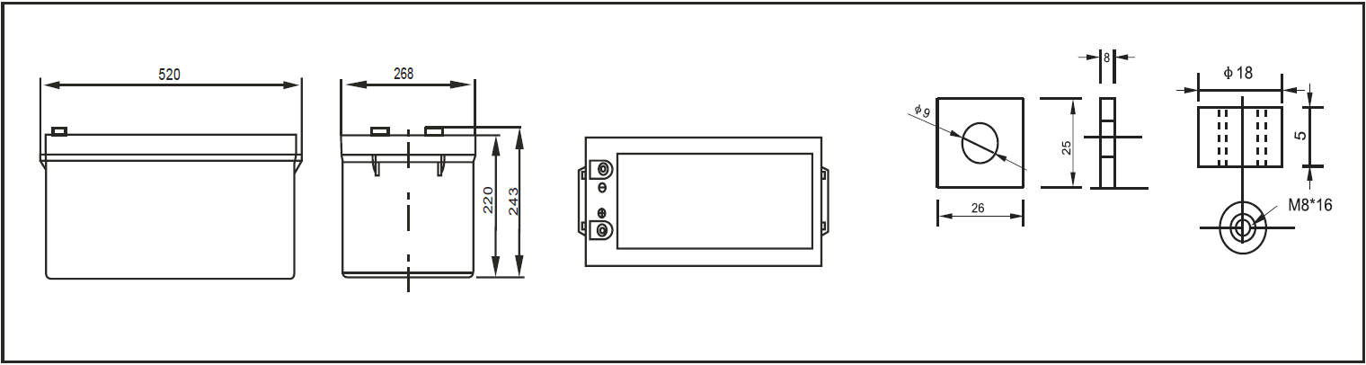 12V 250AH