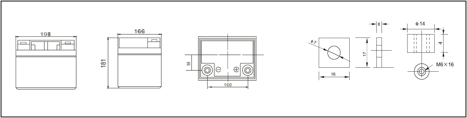 12V 38AH